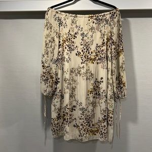 Aritzia Wilfred Boho long sleeve above knee dress